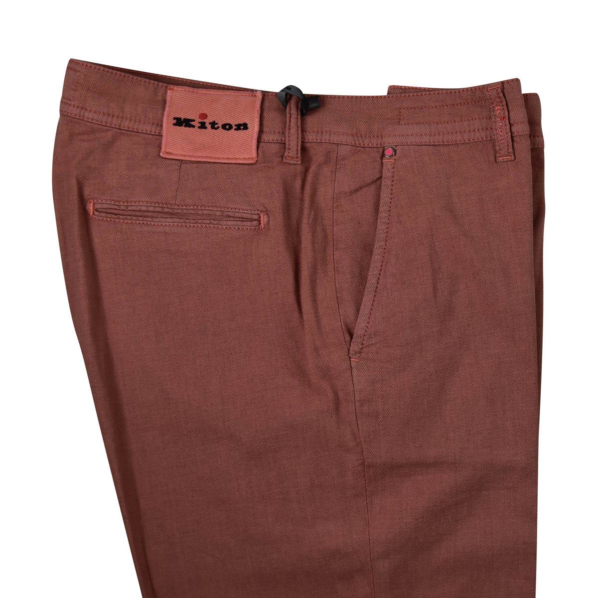 KITON Pink Cotton Ea Short Pants