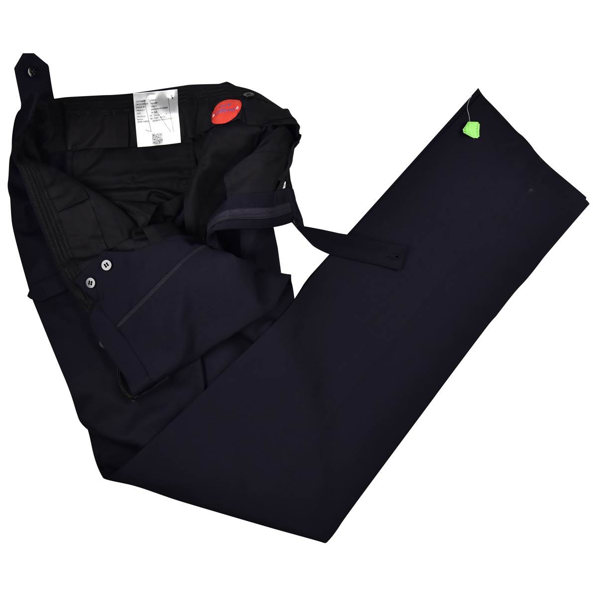 KITON Blue Wool Ea Dress Pants