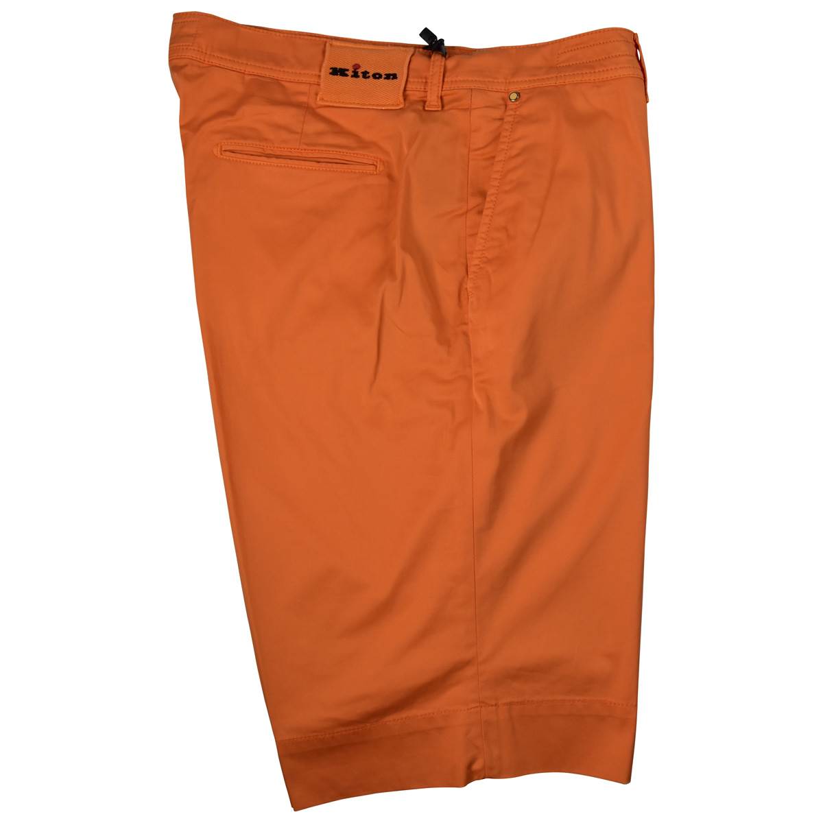KITON Orange Cotton Ea Short Pants