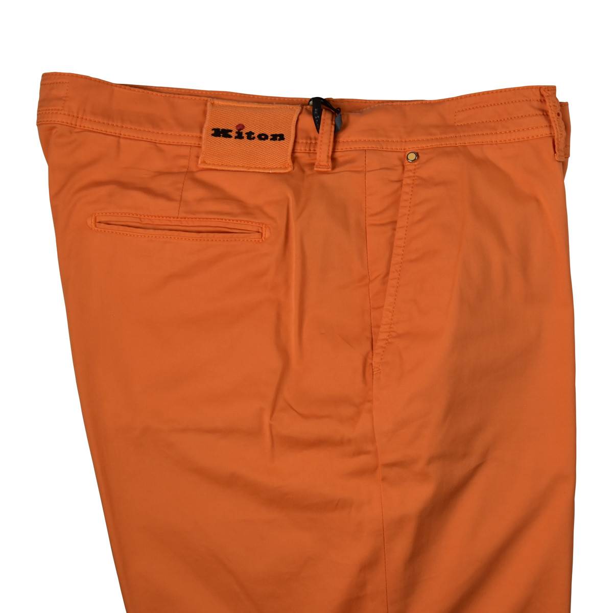 KITON Orange Cotton Ea Short Pants