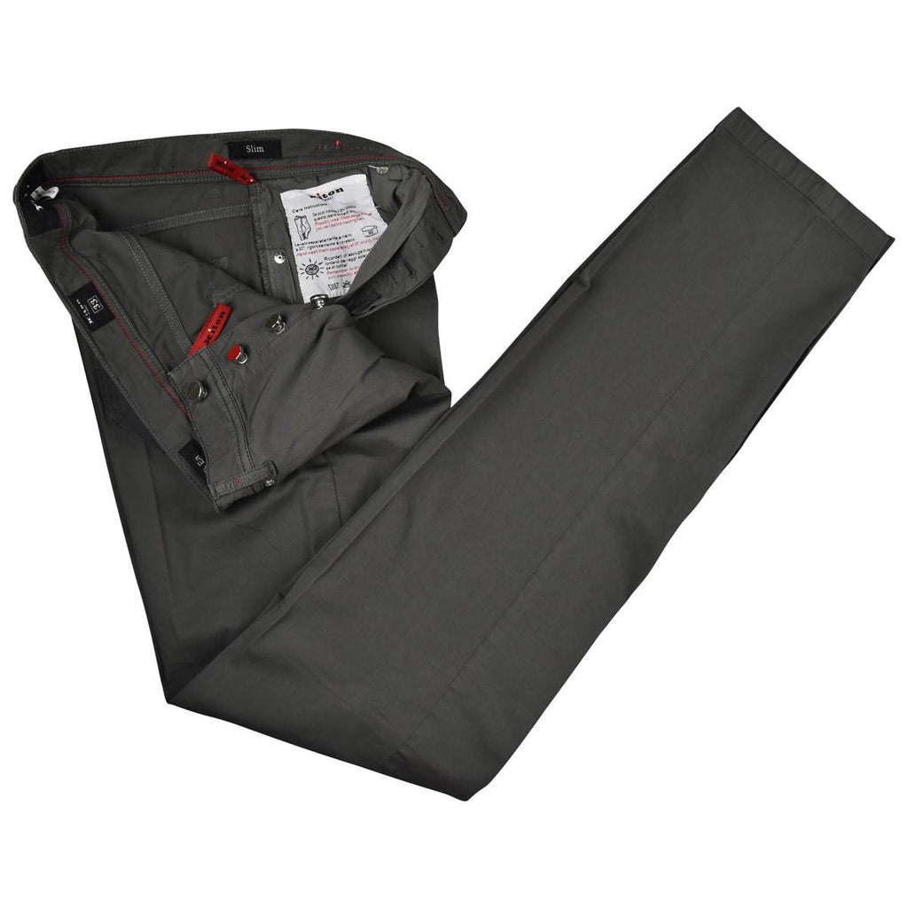 Kiton KITON Gray Cotton Ea Jeans Gray 001