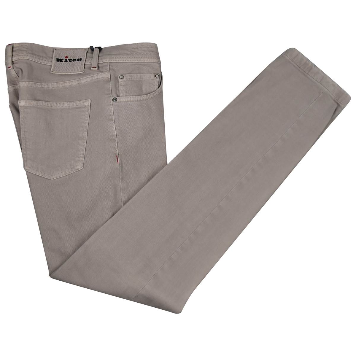 Kiton KITON Beige Cotton Ea Jeans Beige 000
