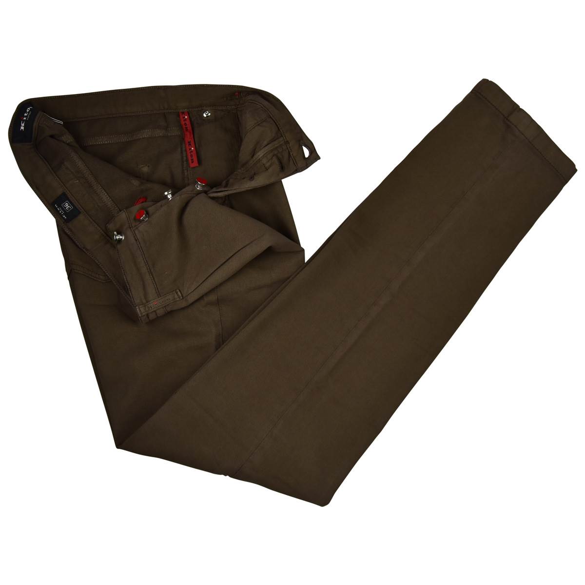 KITON Brown Cotton Cashmere Ea Pants
