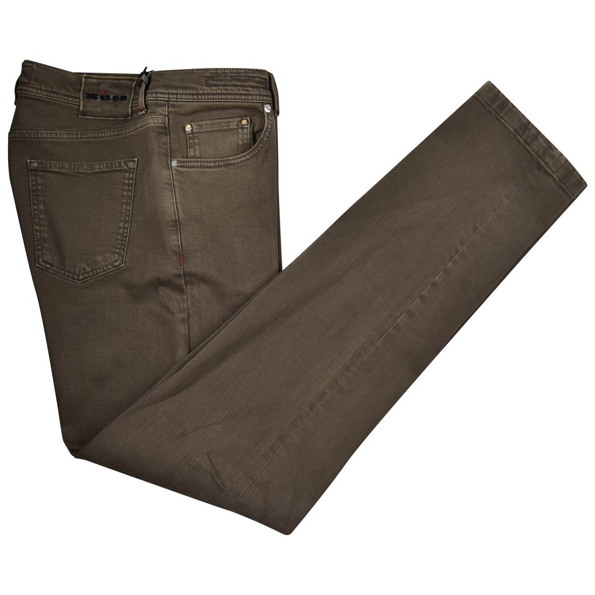 Kiton KITON Brown Cotton Ea Jeans Brown 000