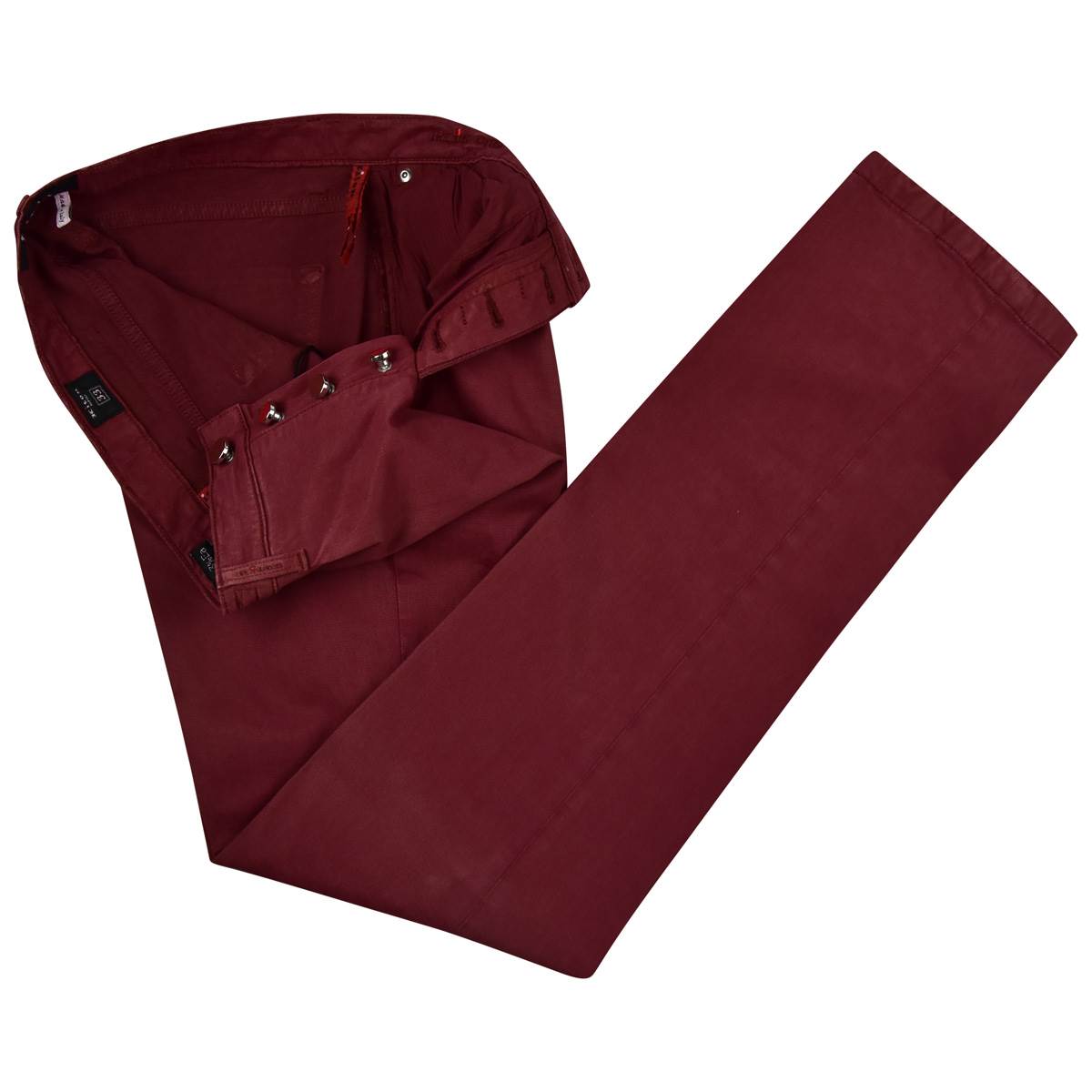 KITON Burgundy Cly Cotton Ea Pants