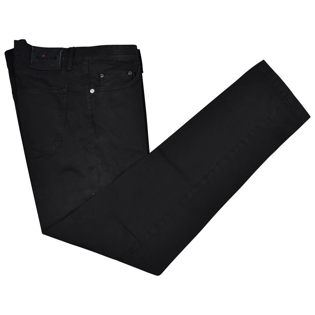 Kiton KITON Black Cotton Ea Jeans Black 000