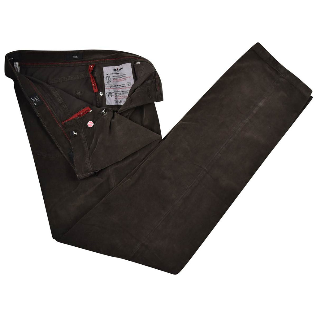 Kiton KITON Brown Cotton Ea Velvet Jeans Brown 001