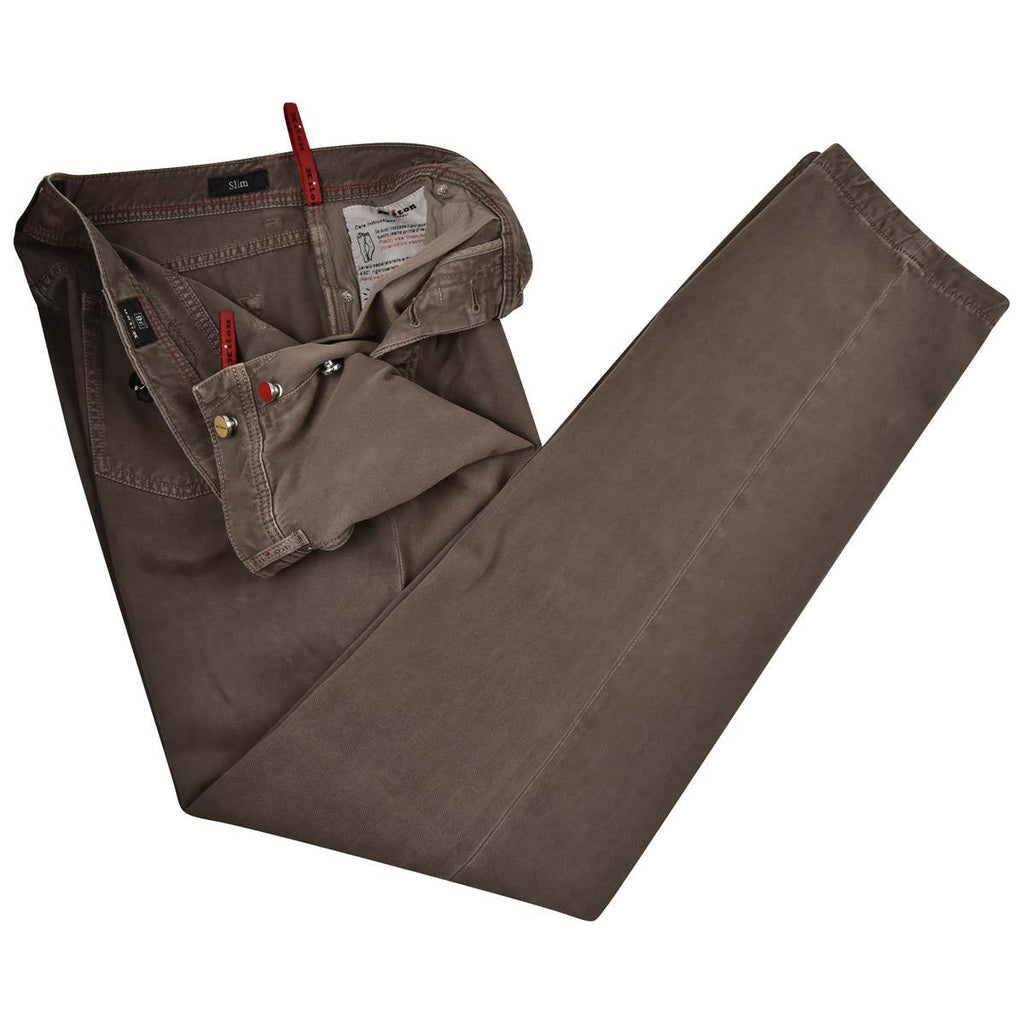 Kiton KITON Brown Cotton Cashmere Jeans Brown 001