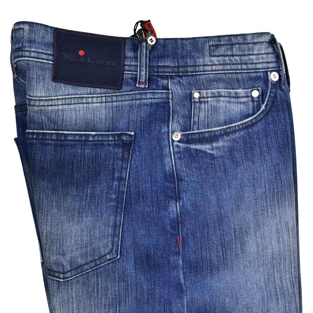 KITON Blue Cotton Ea Jeans