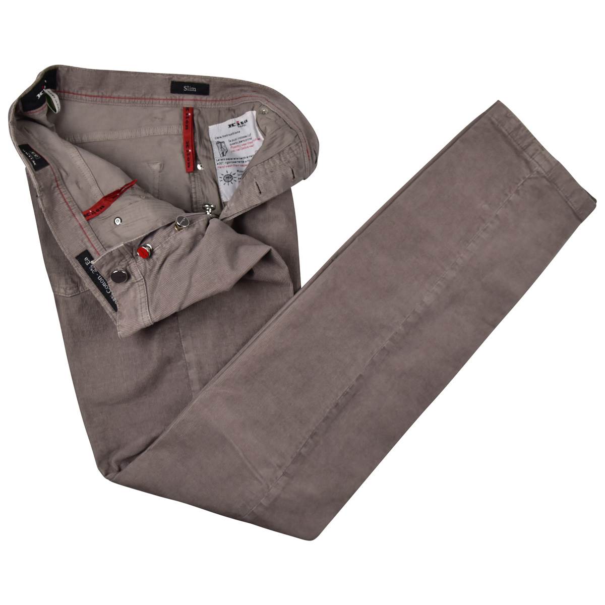 Kiton KITON Gray Cotton Ea Jeans Gray 001