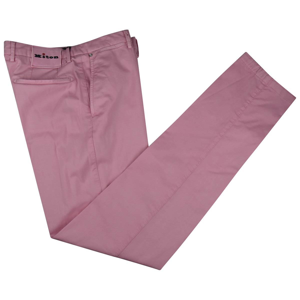 KITON Pink Cotton Ea Pants