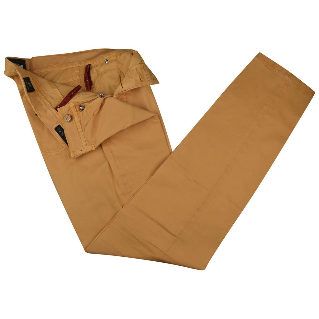 KITON Orange Cotton Ea Pants
