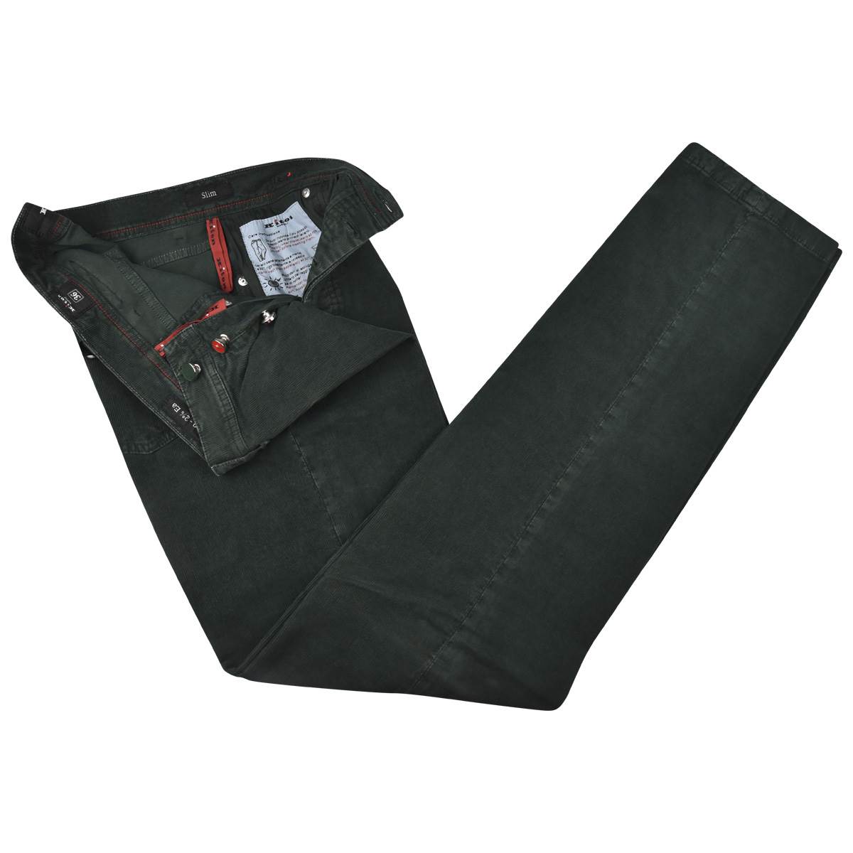 KITON Green Cotton Ea Jeans
