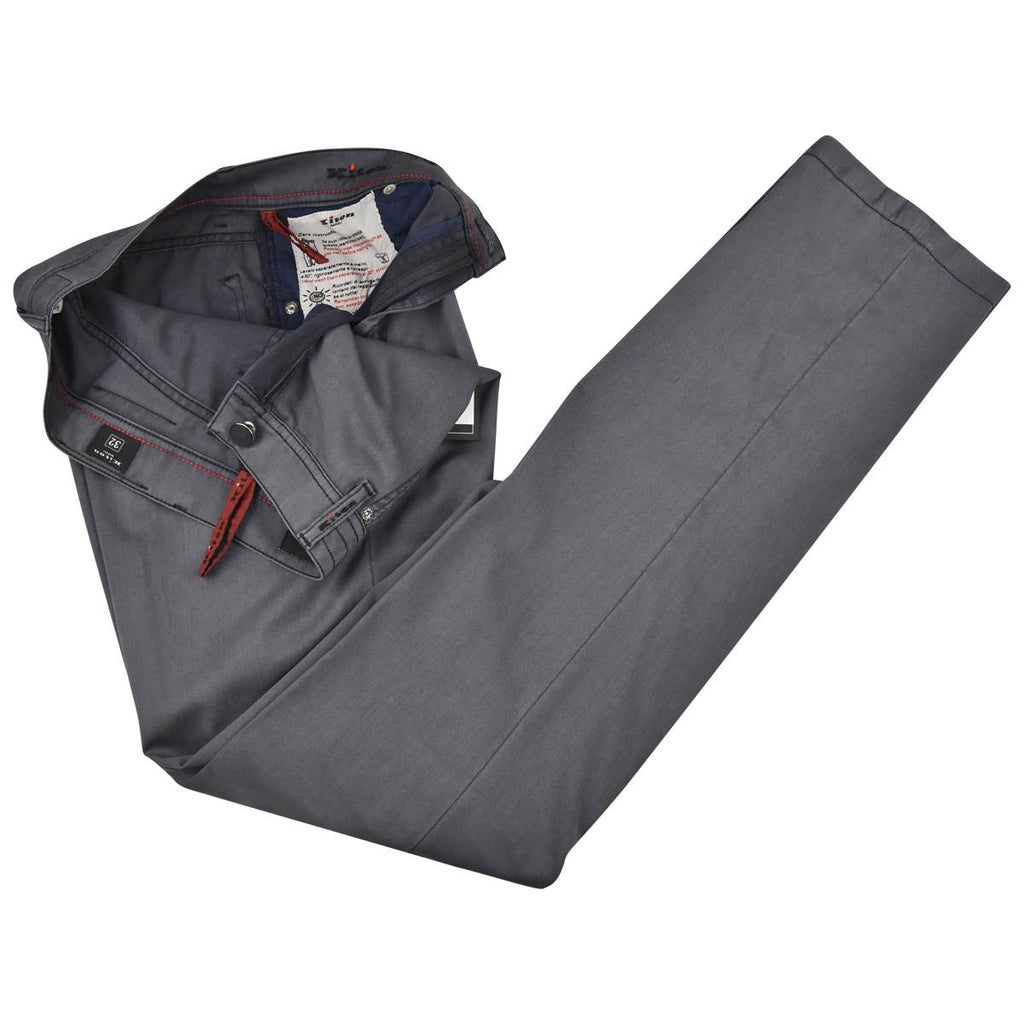 Kiton KITON Gray 100% Wool Jeans Gray 001