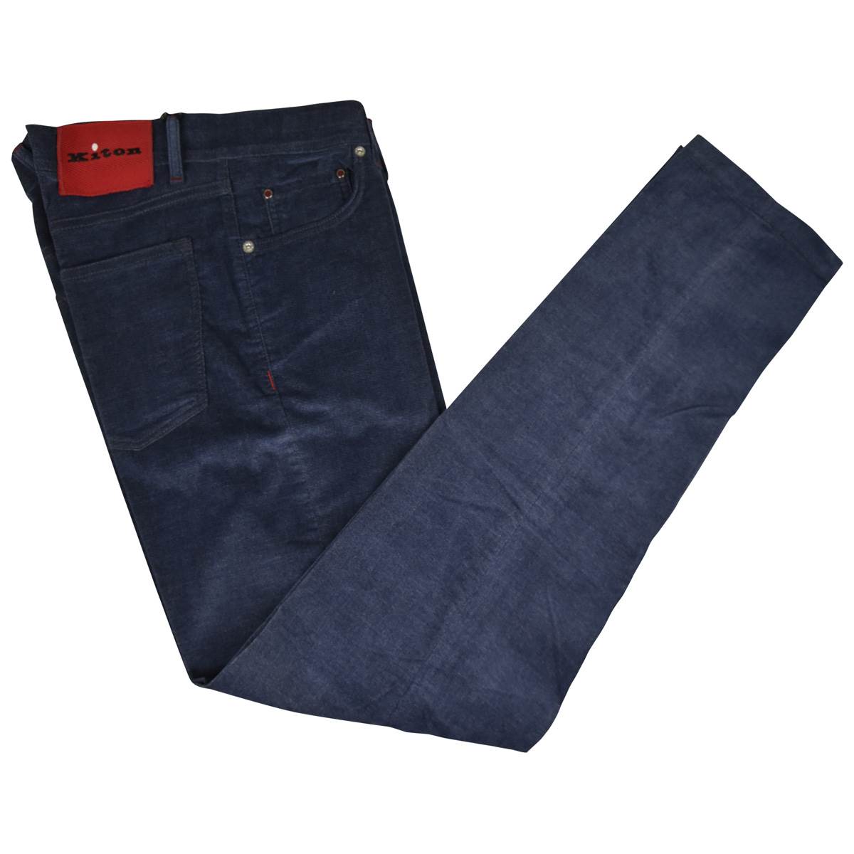 KITON Blue Cotton Ea Jeans