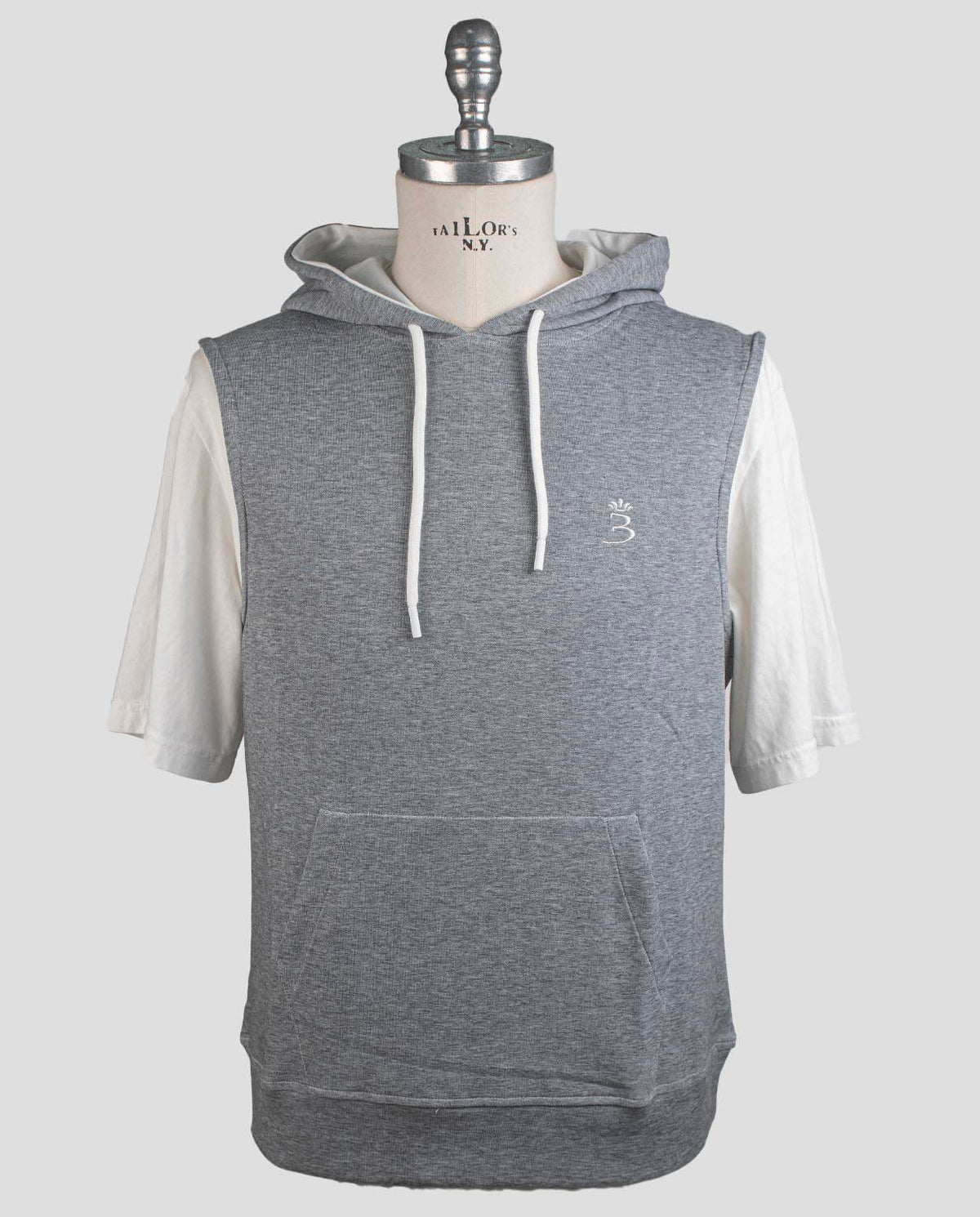 Barba Napoli Barba Napoli Gray Cotton Pa Sweater Gilet Gray 000