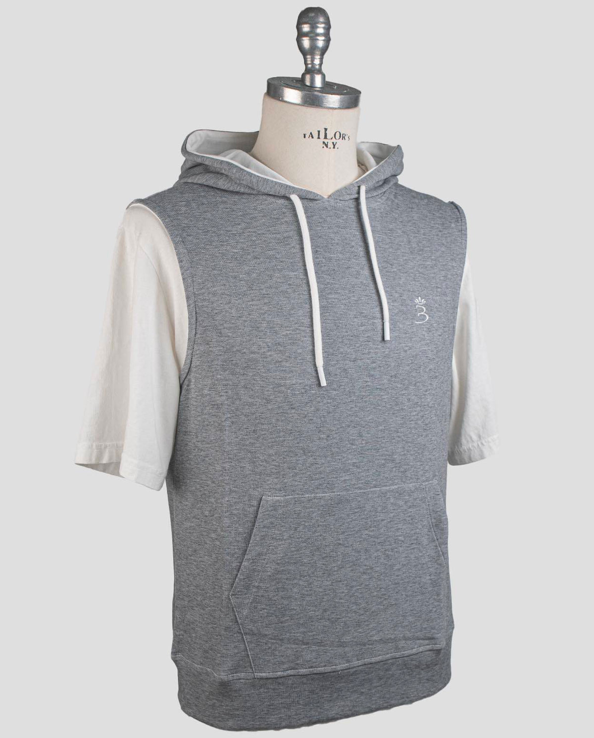 Barba Napoli Barba Napoli Gray Cotton Pa Sweater Gilet Gray 001