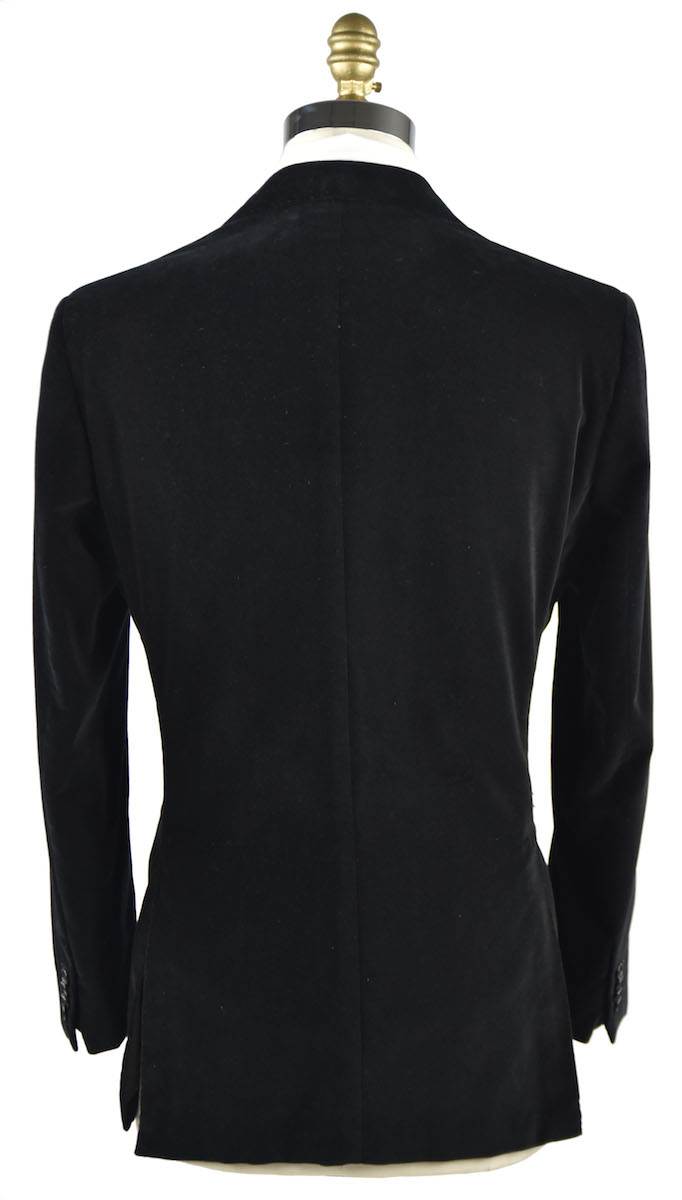 KITON Black Cotton Blazer