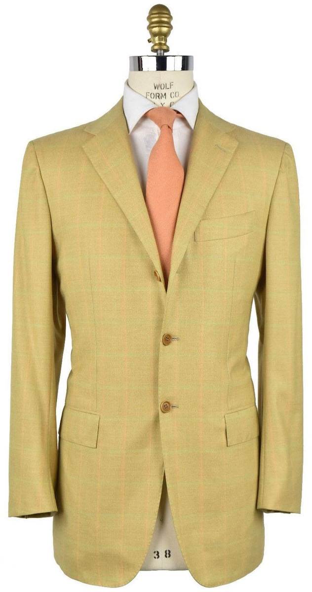 Kiton KITON Green Cashmere Blazer Green 000