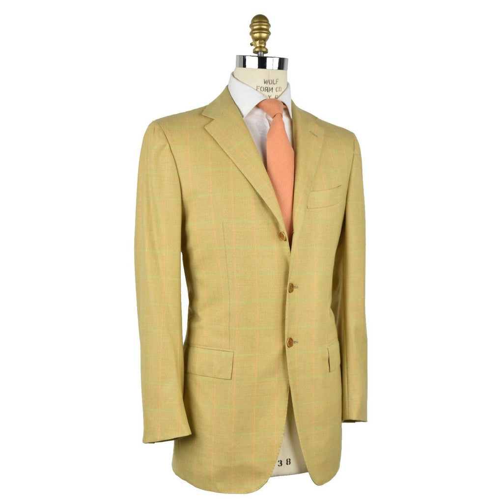 Kiton KITON Green Cashmere Blazer Green 001
