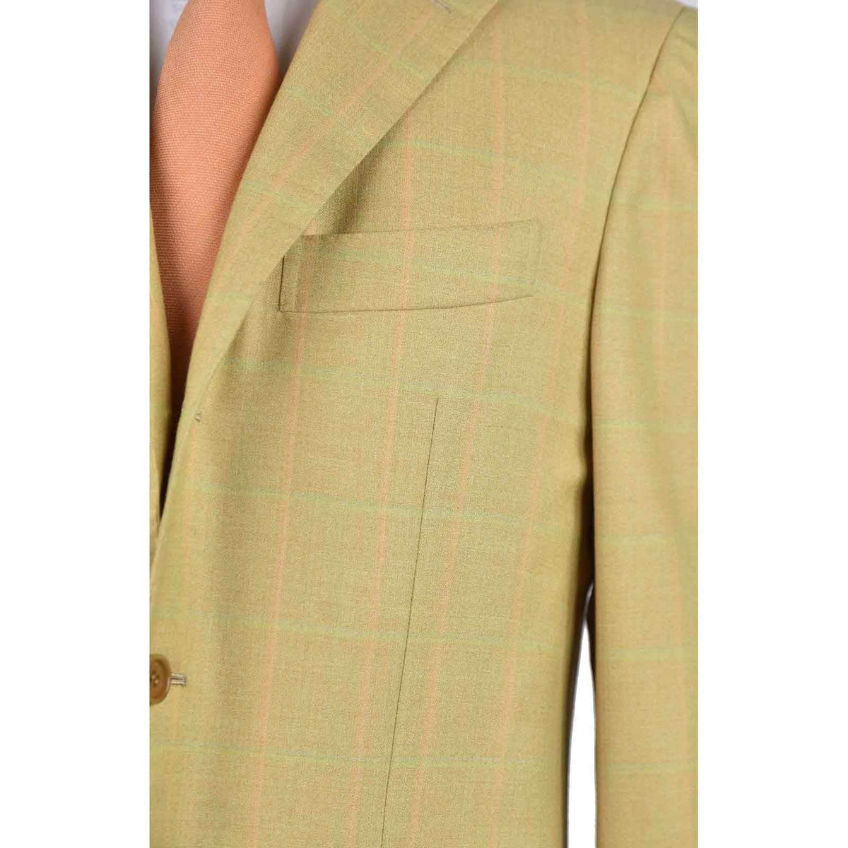 KITON Green Cashmere Blazer
