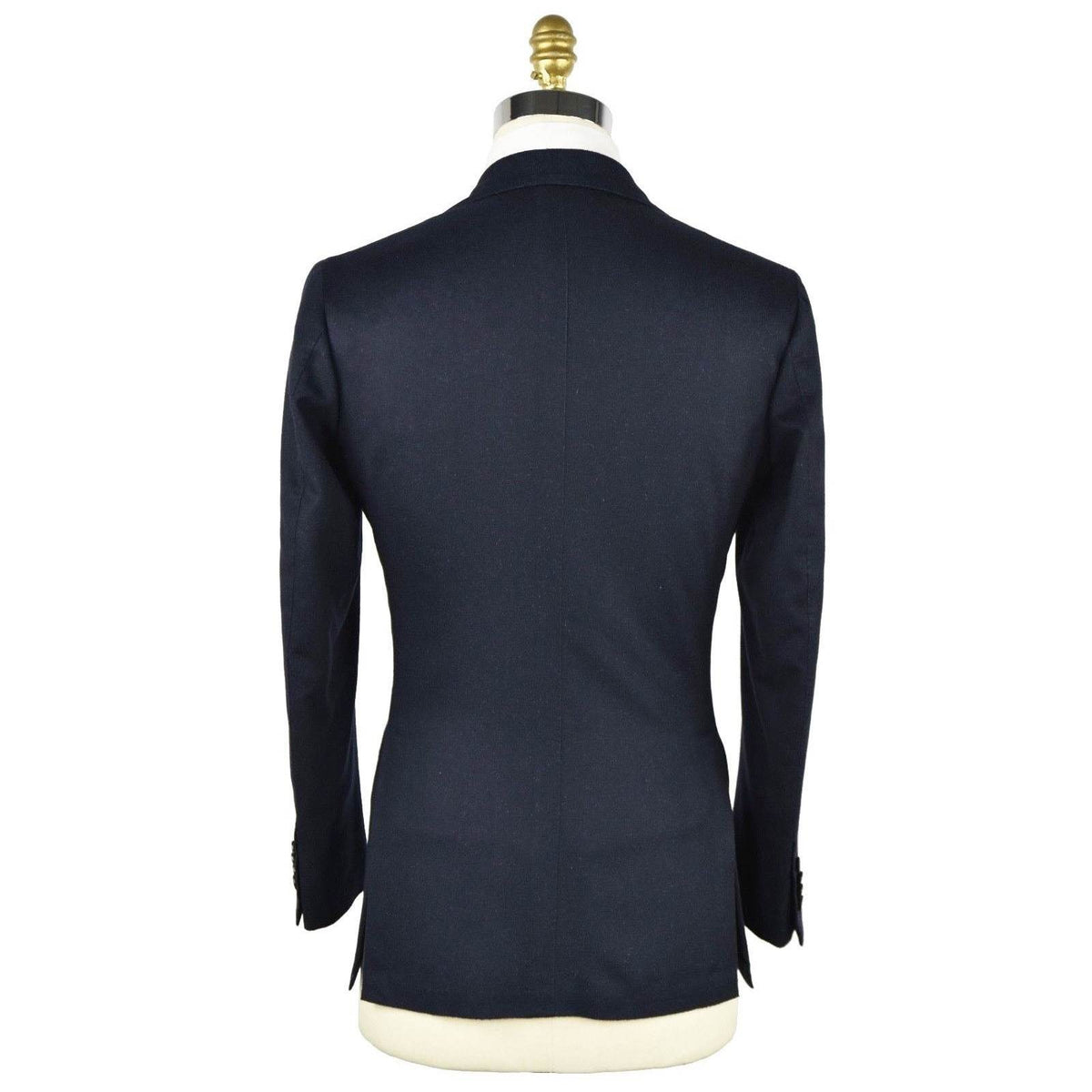 KITON Blue Vicuna Perù Silk Blazer