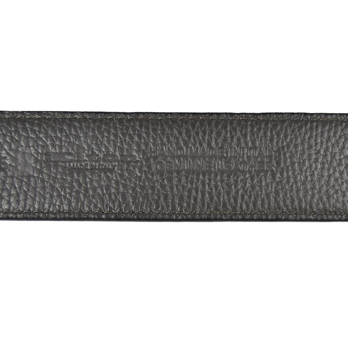 Kiton KITON Blue Leather Calfskin Belt Blue 001