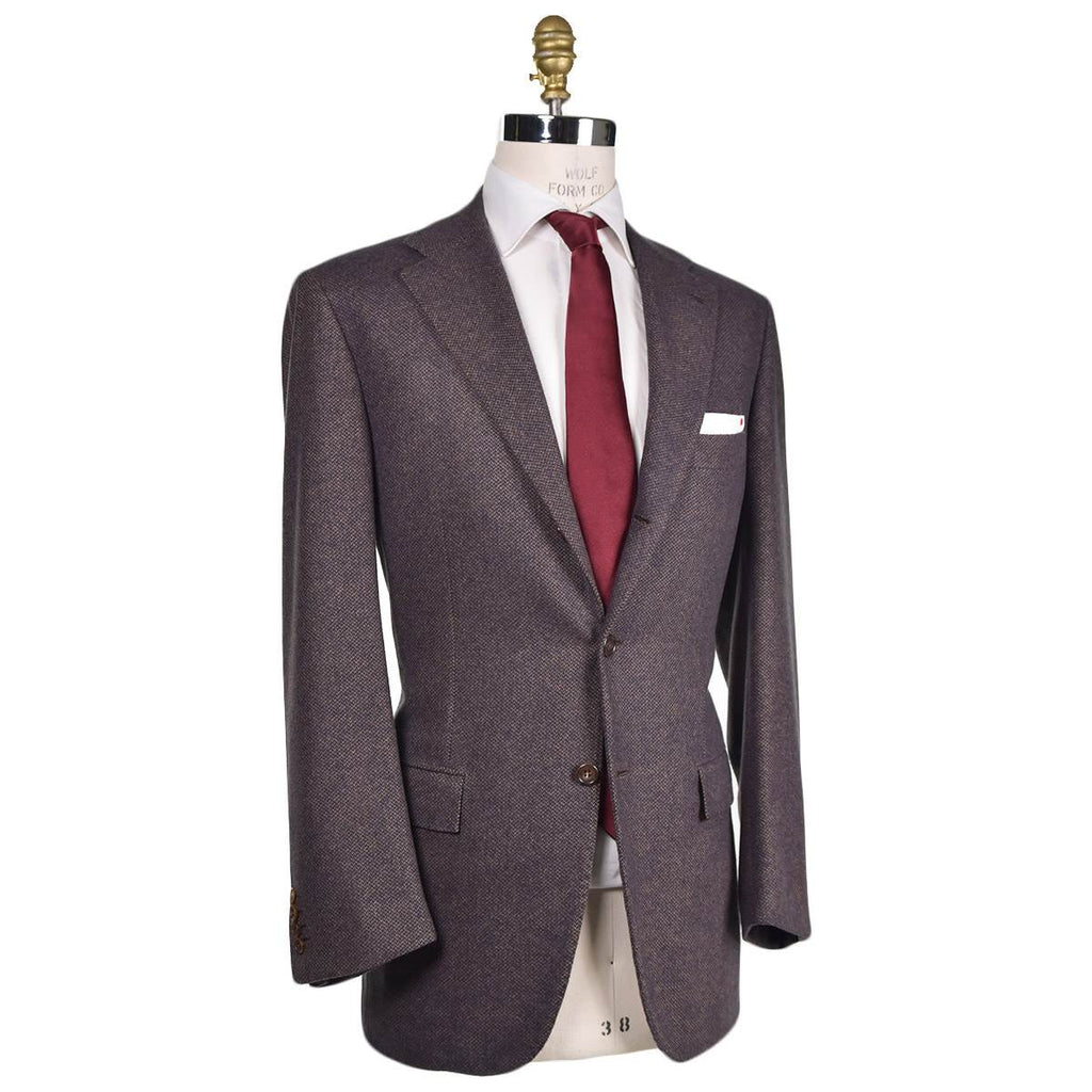 Kiton KITON Brown Vicuna Blazer Brown 001