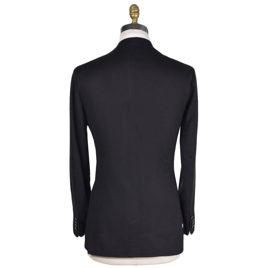 KITON Black Vicuna Silk Blazer