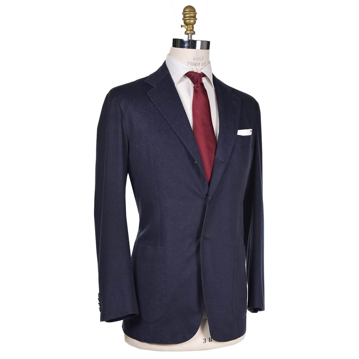 Kiton KITON Blue Vicuna Silk Blazer Blue 001