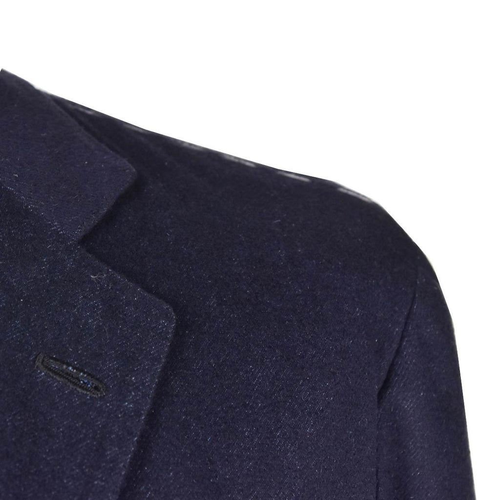 KITON Blue Vicuna Silk Blazer