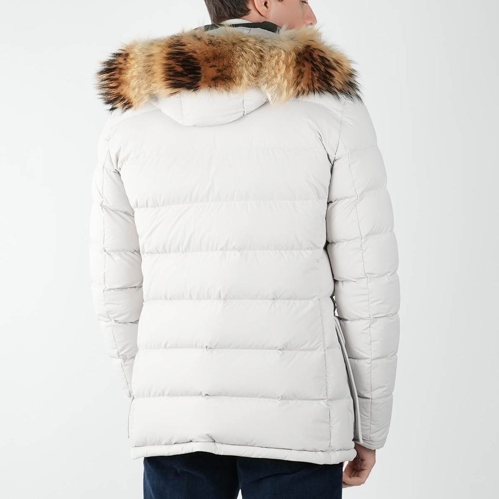 KITON Gray Pa Ea Fur Coat