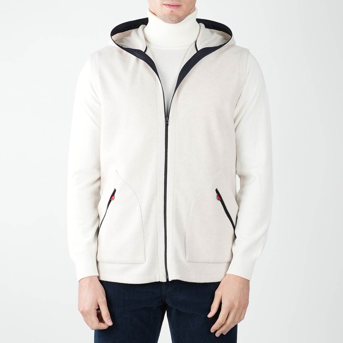 KITON Blue Pa Pu Coat