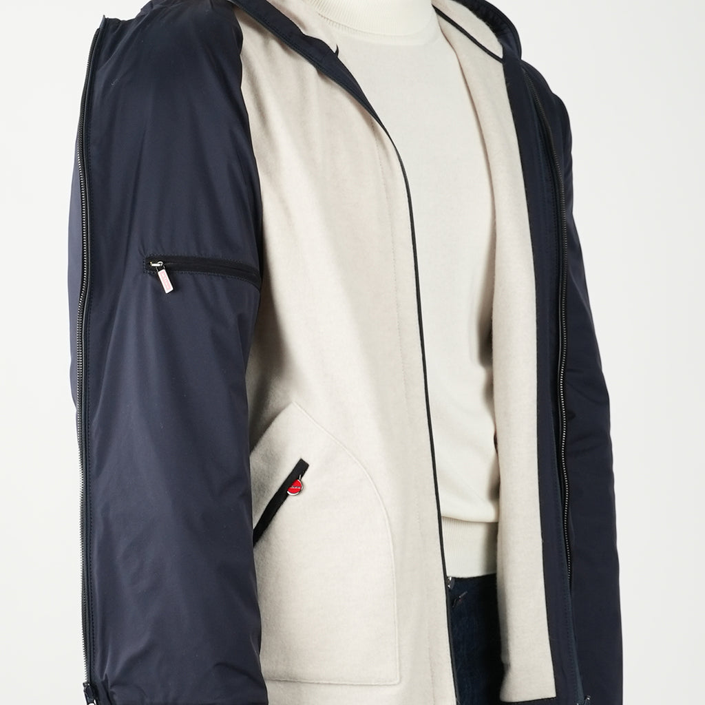 KITON Blue Pa Pu Coat