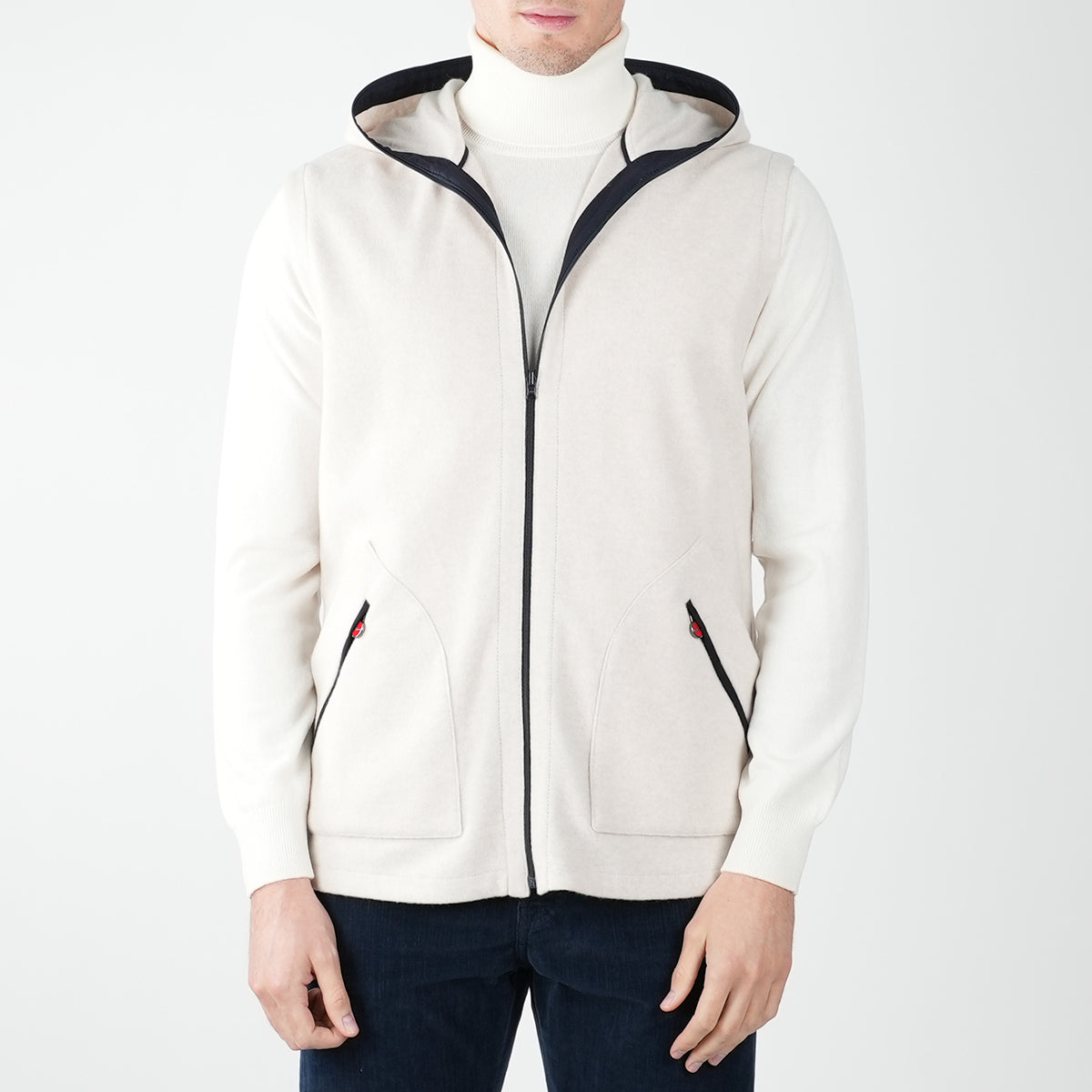 KITON Blue Pa Pu Coat
