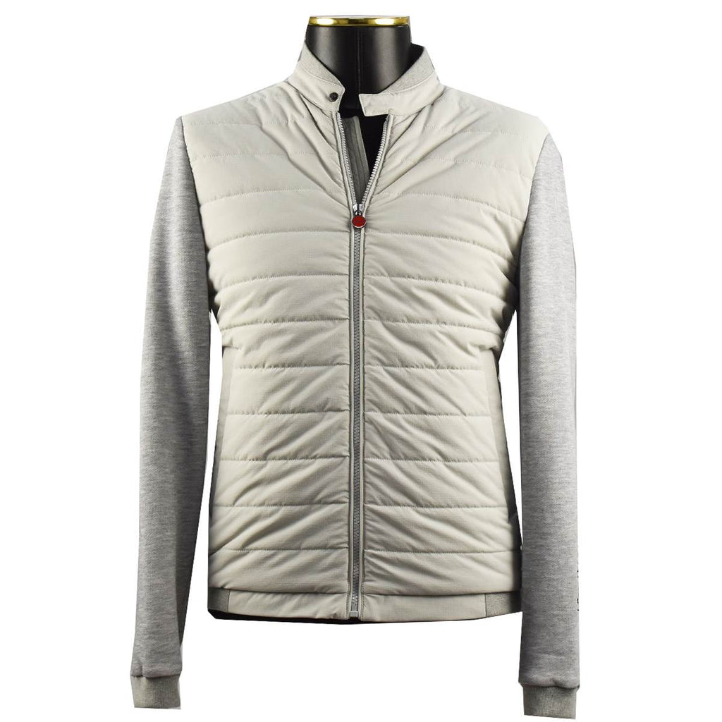Kiton KITON Gray Cotton Pl Pa Ea Coat Gray 000