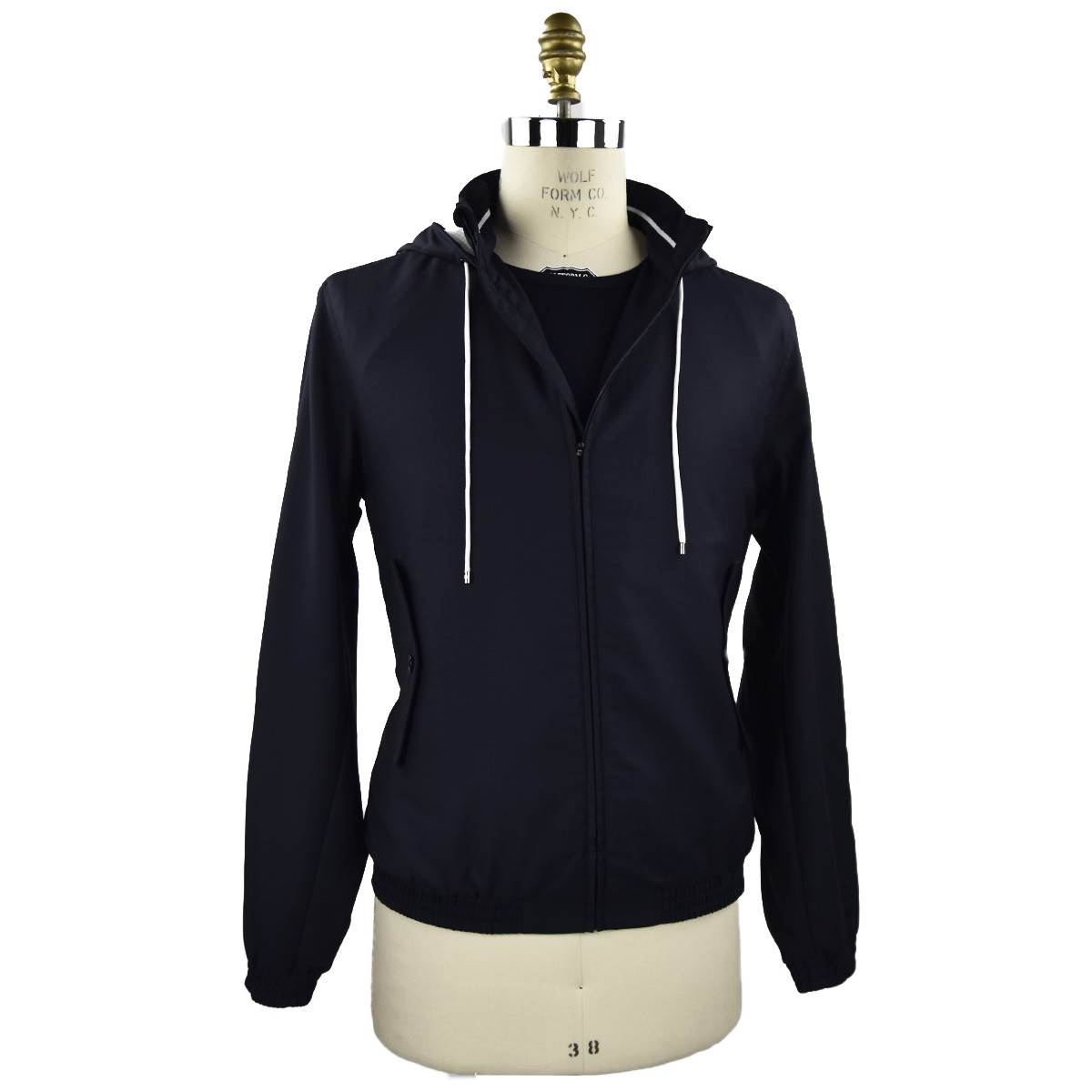 Kiton KITON Blue Virgin Wool Pa Coat Blue 000