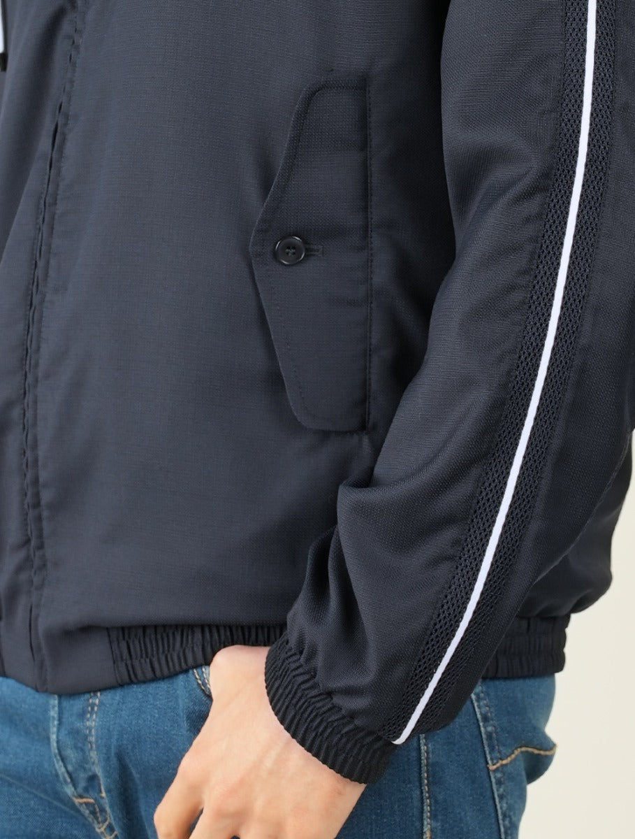 KITON Blue Virgin Wool Pa Coat
