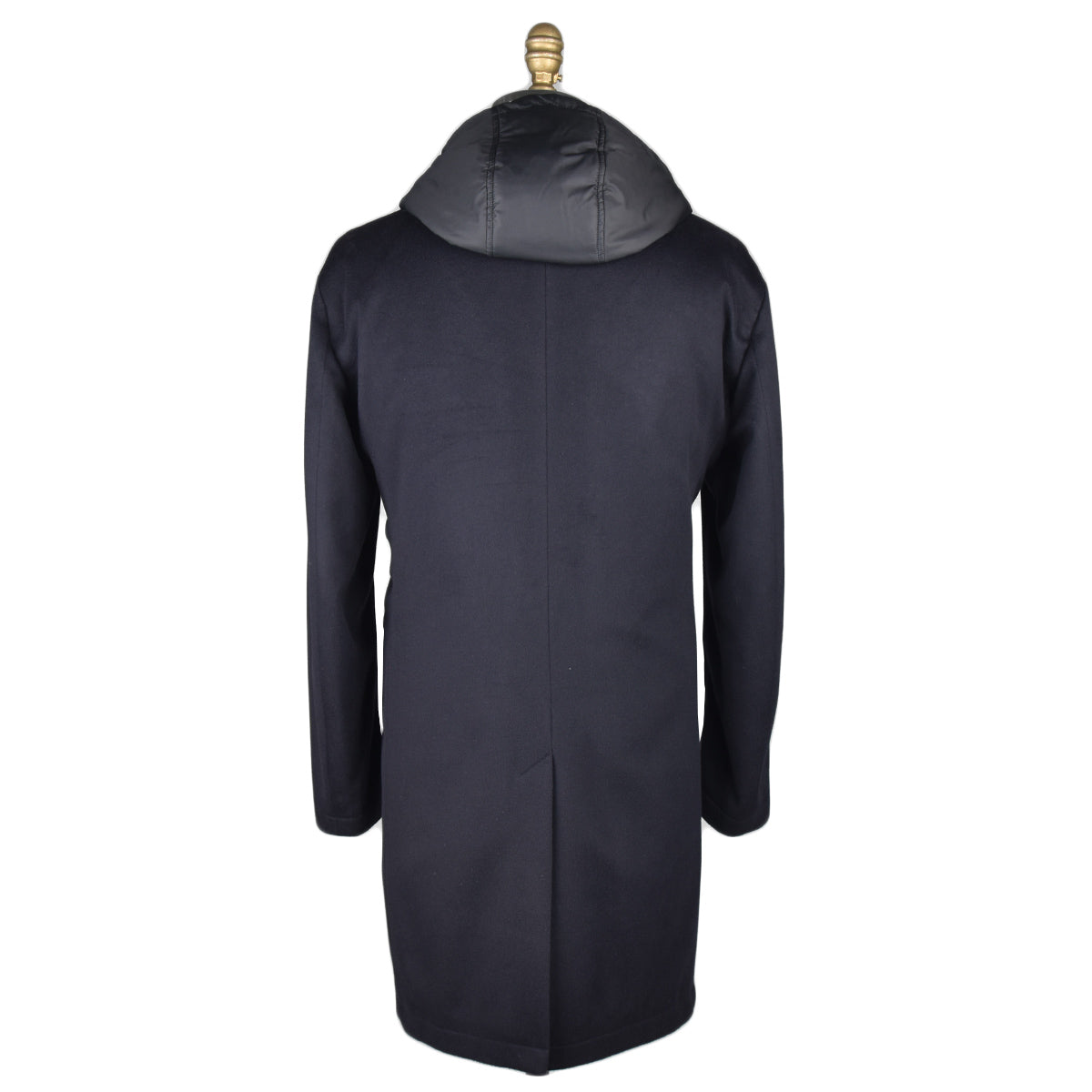 Kiton Blue Vicuna Overcoat