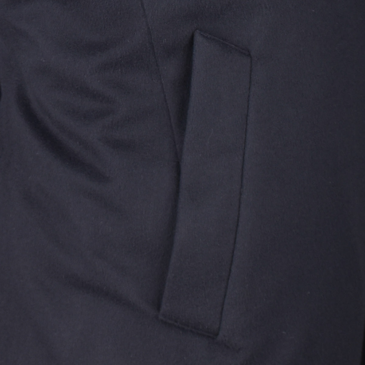 Kiton Blue Vicuna Overcoat