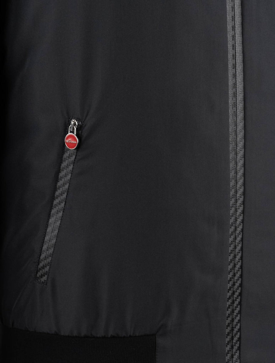 Kiton Black Pl Coat