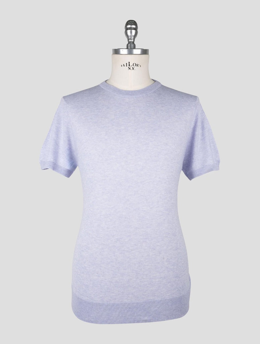 Kiton Violet Cotton T-shirt