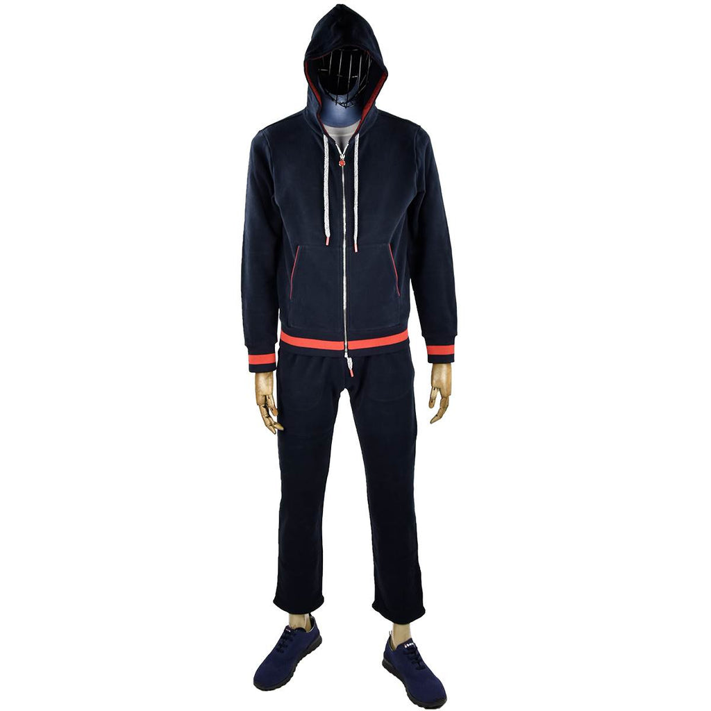 Kiton KITON Blue Cotton Tracksuit Blue 000