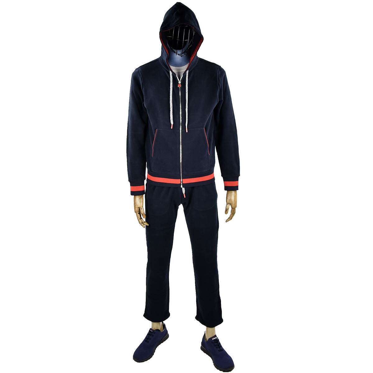 Kiton KITON Blue Cotton Tracksuit Blue 000