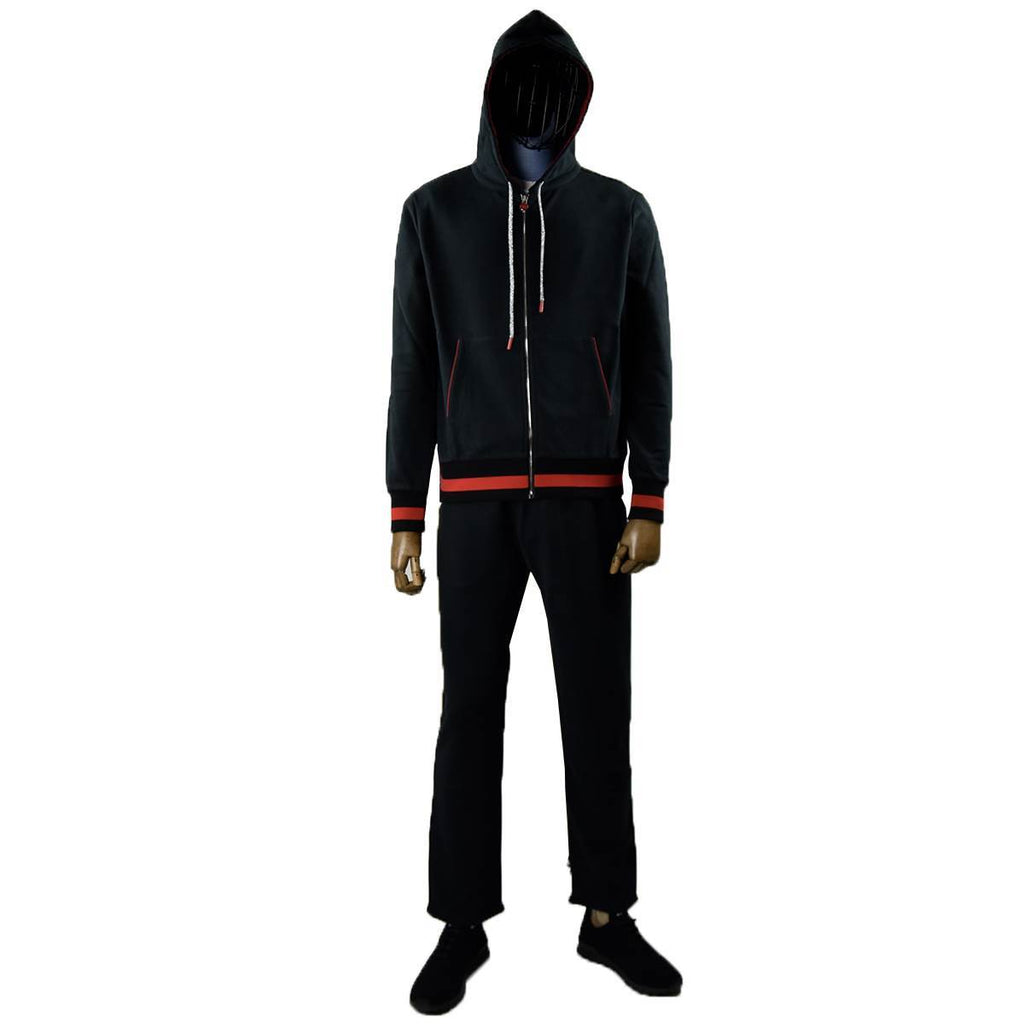 Kiton KITON Black Cotton Tracksuit Black 000
