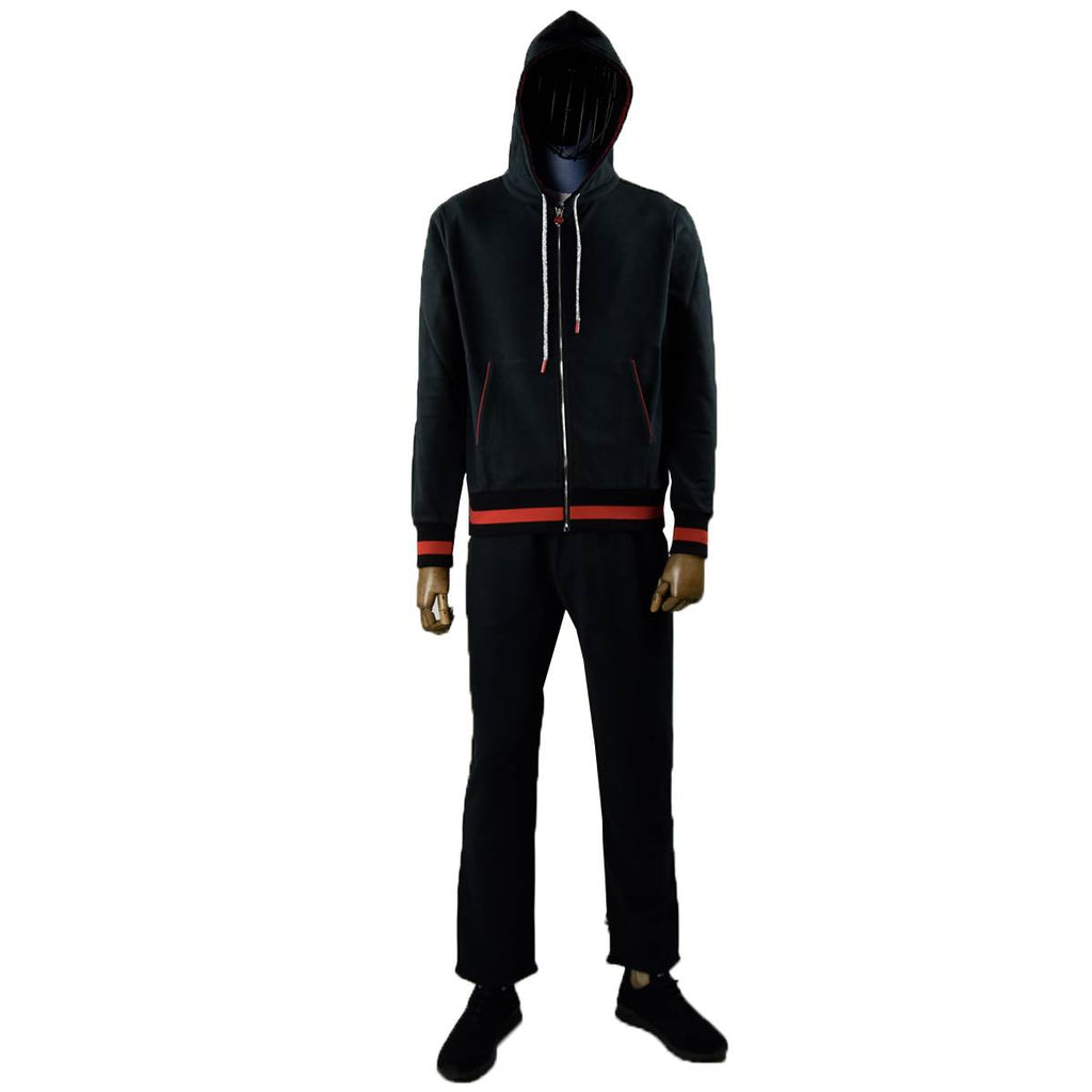 Kiton KITON Black Cotton Tracksuit Black 000