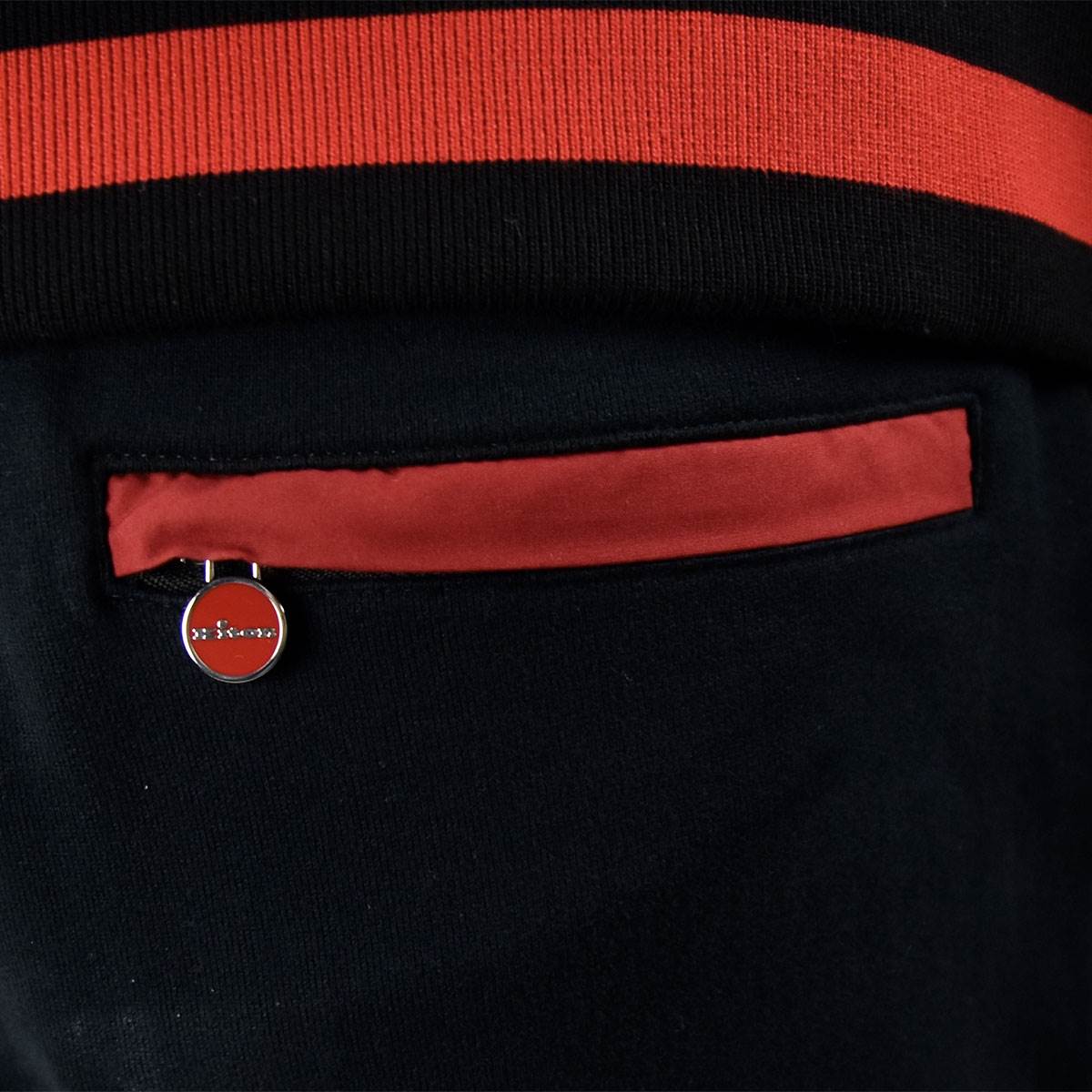 KITON Black Cotton Tracksuit