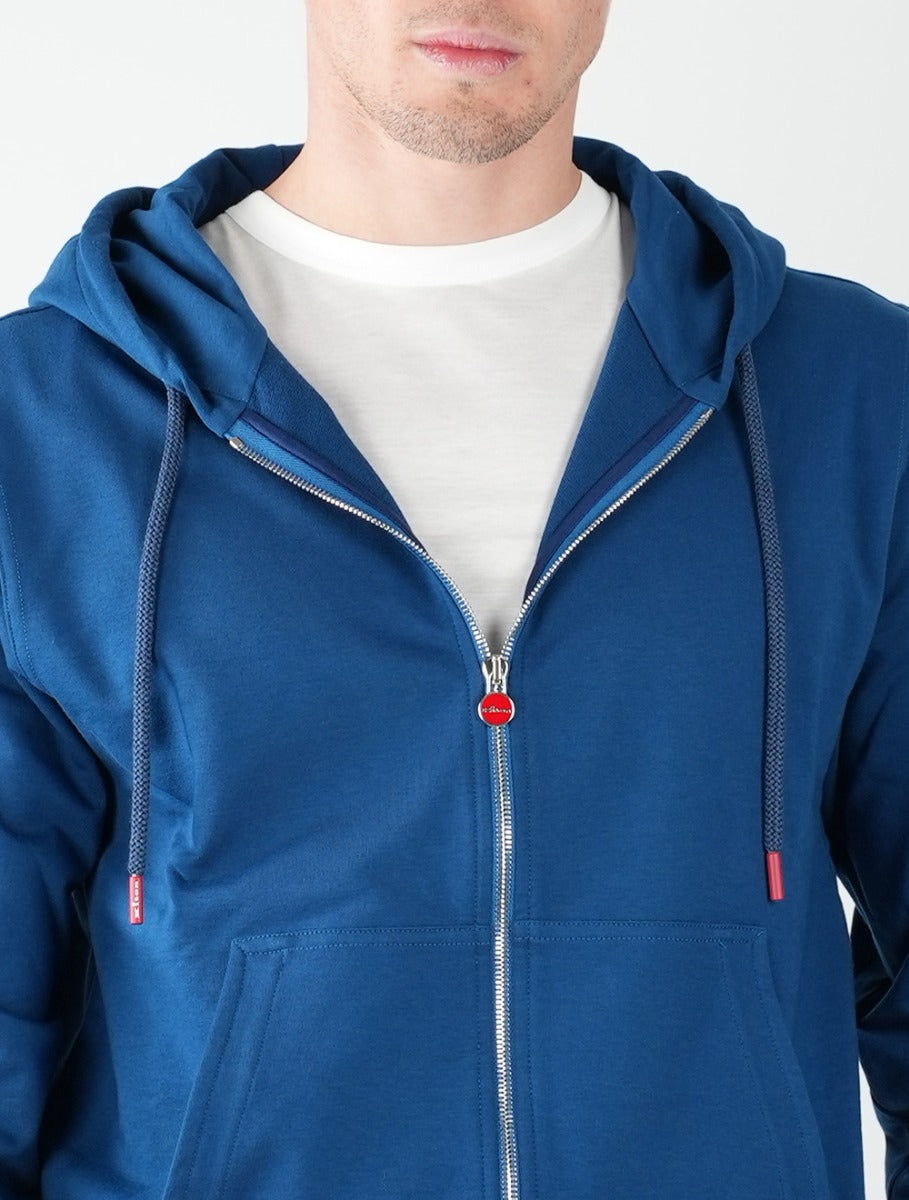 Kiton Blue Cotton Ea Tracksuit