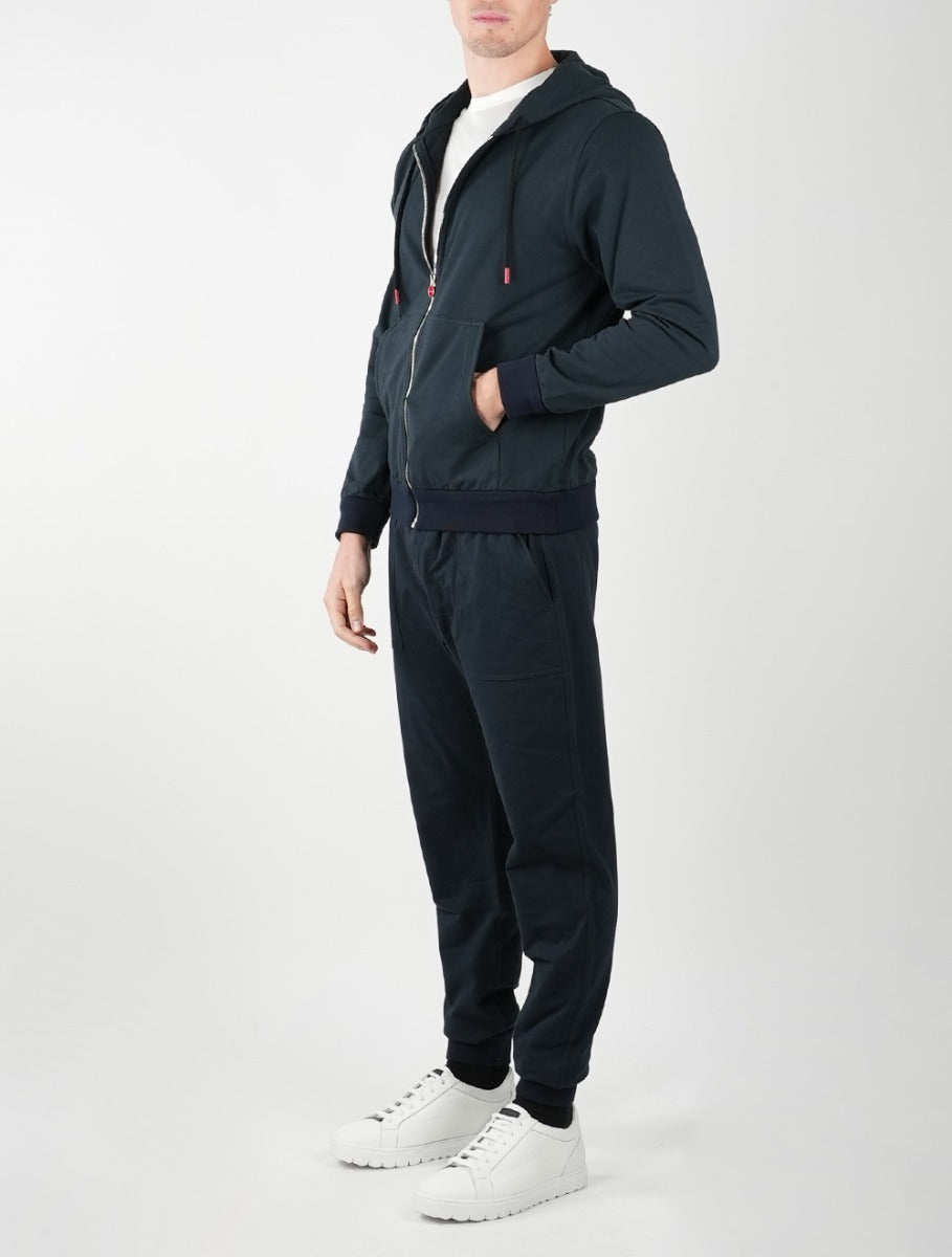 Kiton Blue Cotton Ea Tracksuit