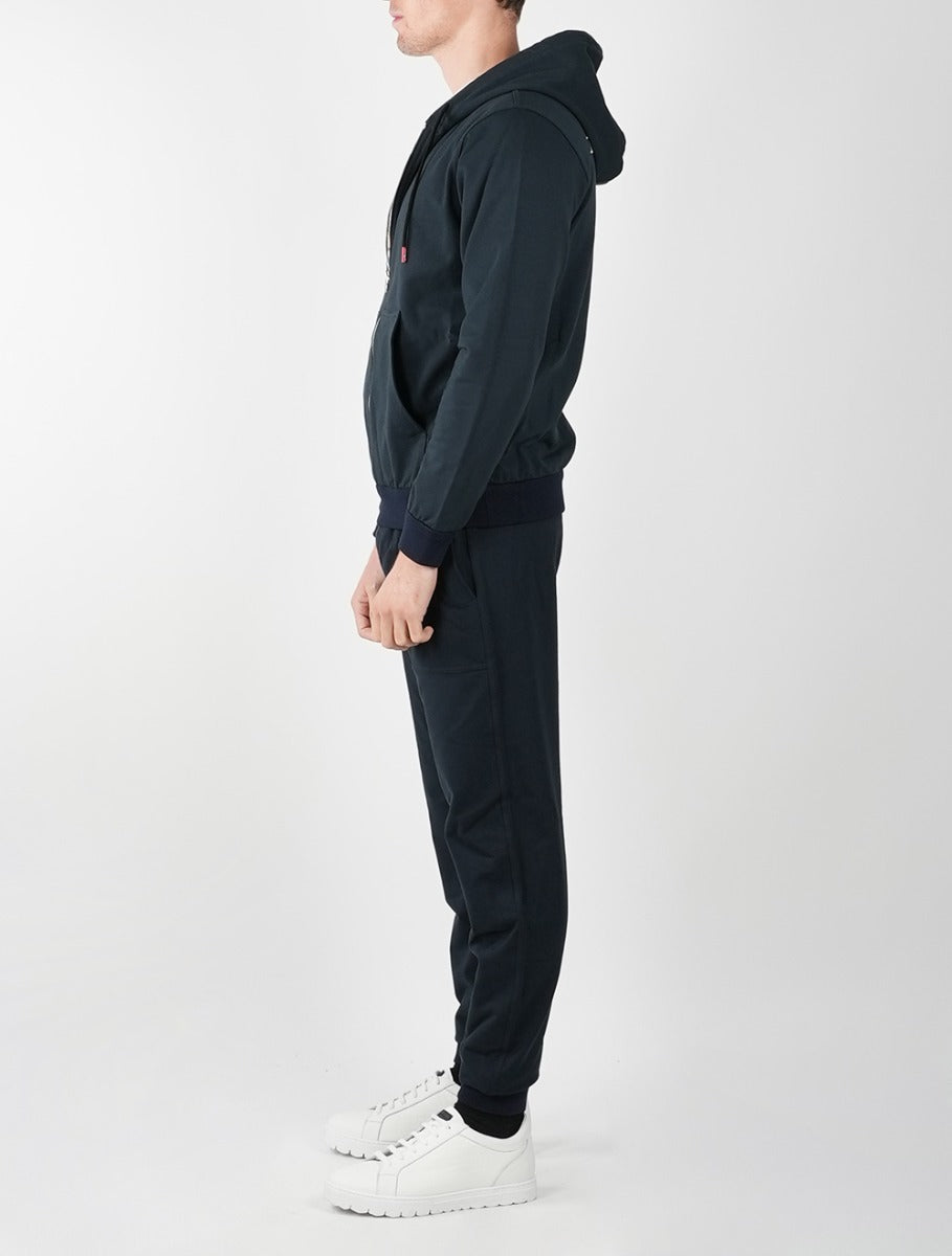 Kiton Blue Cotton Ea Tracksuit